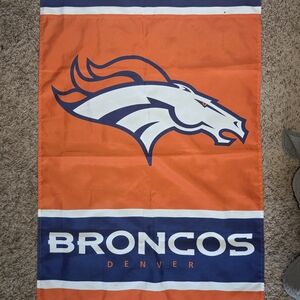 NHL Orange and Blue Broncos Tapestry